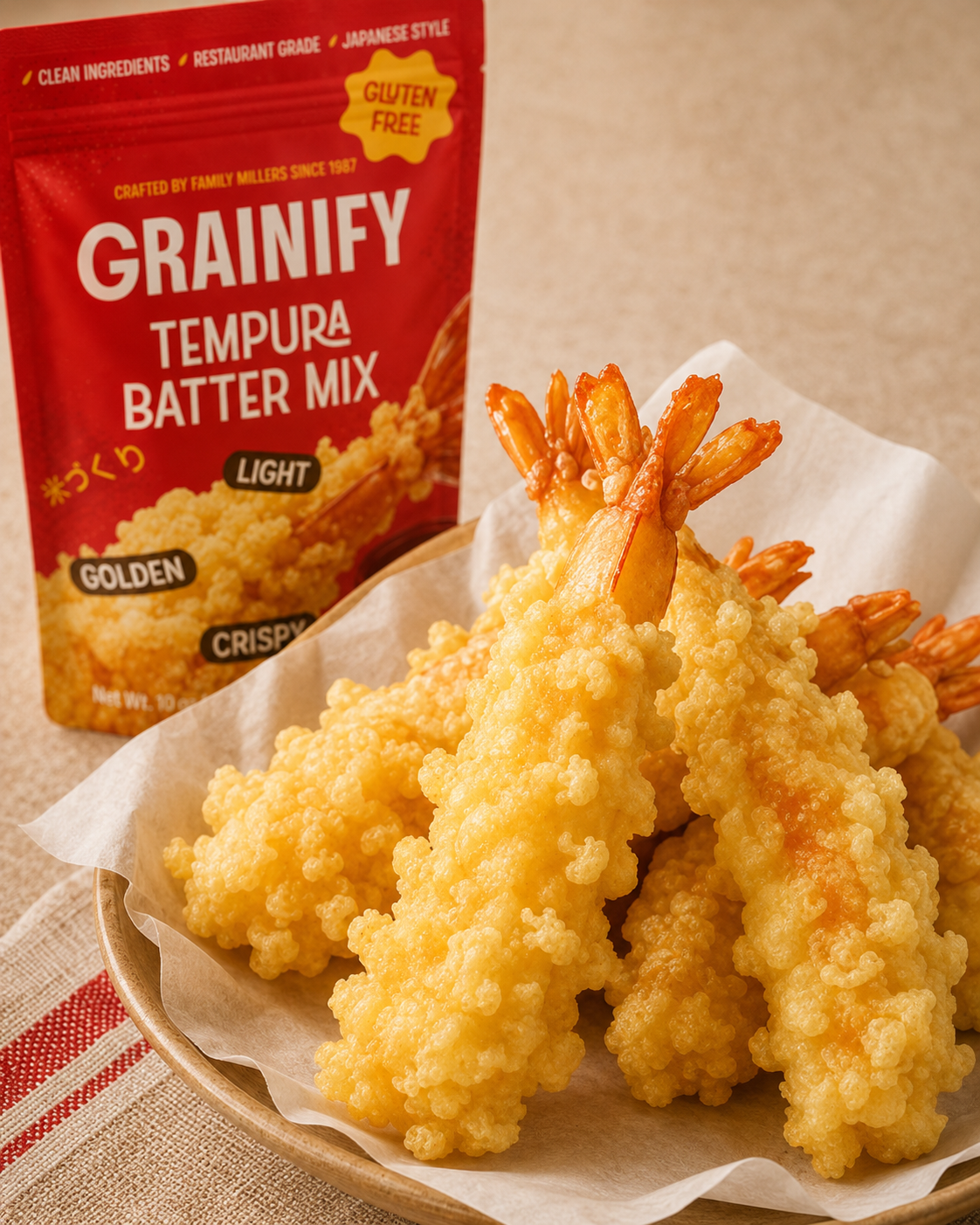 Gluten-Free Tempura Batter Mix