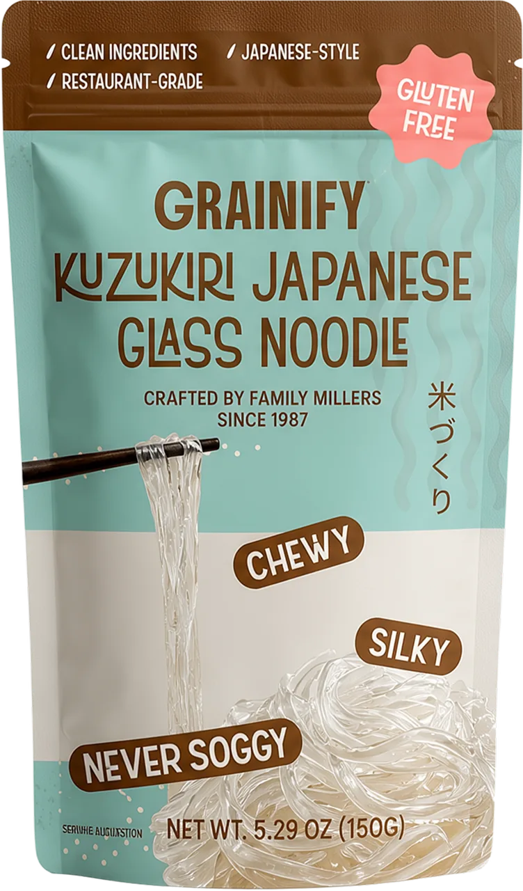Gluten-Free Kuzukiri Japanese Glass Noodles